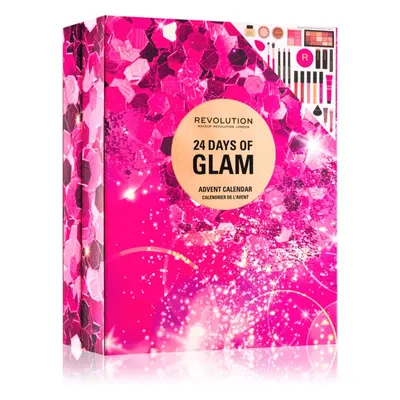 Makeup Revolution Advent Calendar 24 Days Of Glam adventní kalendář