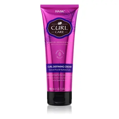 HASK Curl Care definující krém pro vlnité a kudrnaté vlasy 198 ml