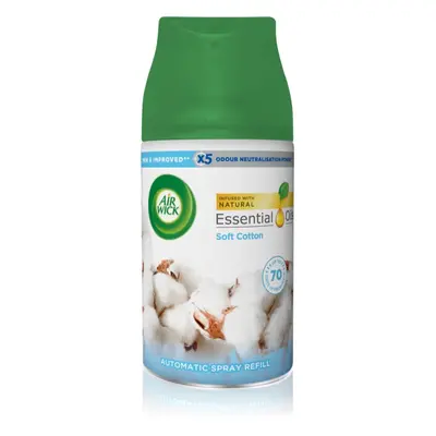 Air Wick Freshmatic Soft Cotton osvěžovač vzduchu náhradní náplň 250 ml