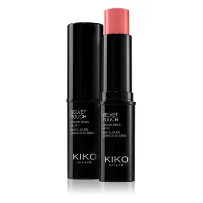 KIKO Milano Velvet Touch krémová tvářenka v tyčince odstín 05 Camelia Red 10 g