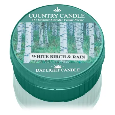 Country Candle White Birch & Rain čajová svíčka 42 g