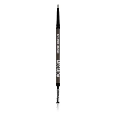 Mesauda Milano Sketch Brows automatická tužka na obočí s kartáčkem odstín 102 Brunette 0,09 g