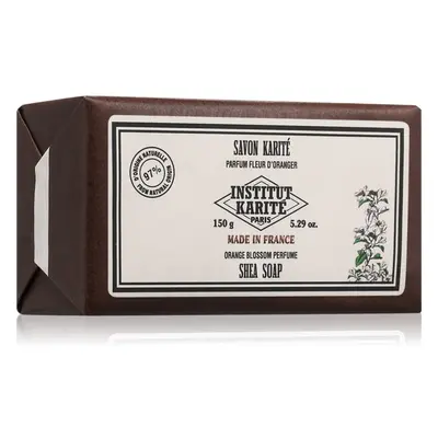 Institut Karité Paris Orange Blossom Shea Soap tuhé mýdlo s bambuckým máslem 150 g