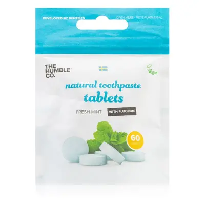 The Humble Co. Natural Toothpaste Tablets pastilky Fresh Mint 60 ks