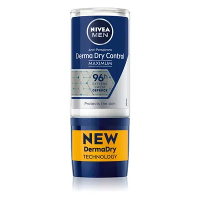 NIVEA MEN Derma Dry Control kuličkový antiperspirant pro muže 50 ml