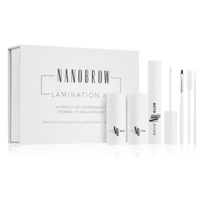 Nanobrow Lamination Kit sada na úpravu obočí