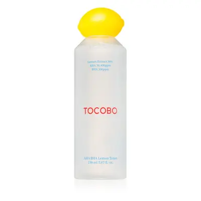 TOCOBO AHA BHA Lemon Toner rozjasňující tonikum pro sjednocení barevného tónu pleti 150 ml