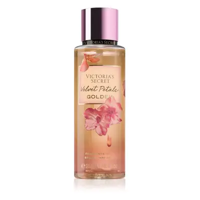 Victoria's Secret Velvet Petals Golden tělový sprej pro ženy 250 ml