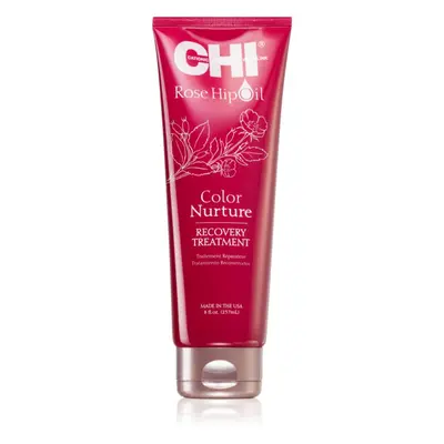 CHI Rose Hip Oil Recovery Treatment hloubkově regenerační maska pro barvené vlasy 237 ml