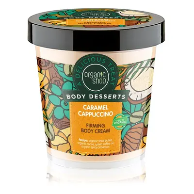 Organic Shop Body Desserts Caramel Cappuccino zpevňující tělový krém 450 ml