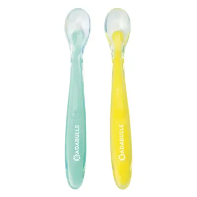 Badabulle Silicone Spoons lžička 3 m+ 2 ks