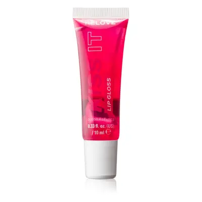 Revolution Relove Kiss It hydratační lesk na rty odstín Raspberry Pink 10 ml