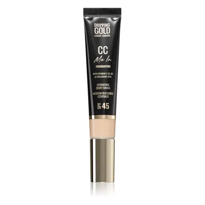 Dripping Gold CC Me In lehký make-up SPF 45 odstín 02 Fair 32 ml