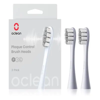 Oclean Brush Head P1C9 náhradní hlavice Silver 2 ks