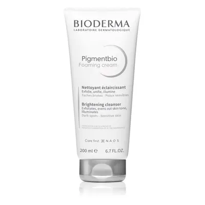 Bioderma Pigmentbio Foaming Cream hloubkově čisticí krémová pěna s bělicím efektem 200 ml