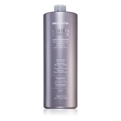 Medavita Keratin Miracle Sleek Hair Shampoo uhlazující šampon 1250 ml