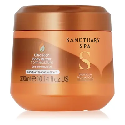 Sanctuary Spa Signature Natural Oils intenzivně hydratační tělové máslo 300 ml