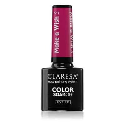 Claresa SoakOff UV/LED Color Make a Wish gelový lak na nehty odstín 3 5 g