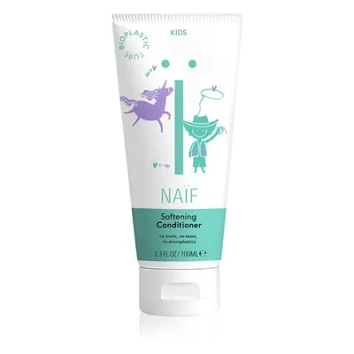 Naif Kids Softening Conditioner kondicionér pro snadné rozčesání vlasů pro děti 200 ml