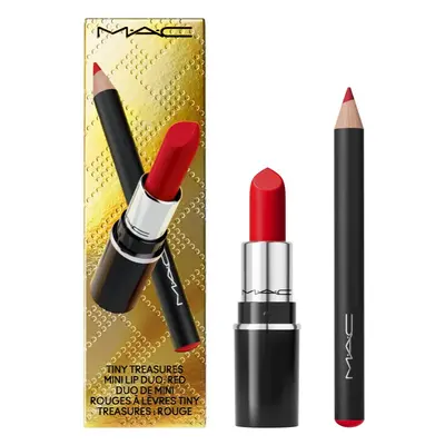 MAC Cosmetics Tiny Treasures Mini Lip Duo dárková sada na rty odstín Red