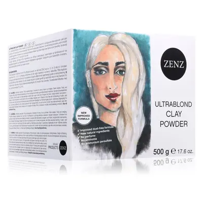 ZENZ Organic Ultrablond Clay Powder zesvětlující pudr bez amoniaku 500 g