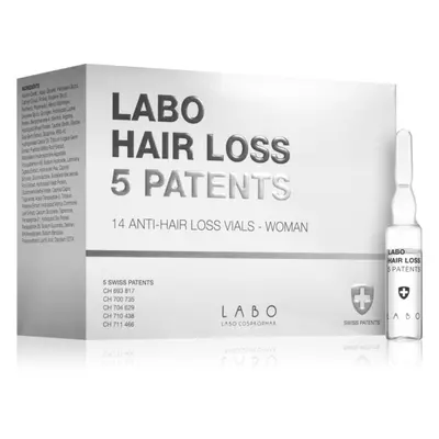 Labo Hair Loss 5 Patents intenzivní kúra proti vypadávání vlasů pro ženy 14x3,5 ml