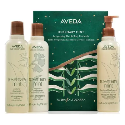 Aveda Holiday Rosemary Mint Invigorating Essentials dárková sada na tělo a vlasy