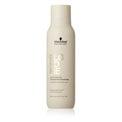 Schwarzkopf Professional Blondme Bond Repair Nourishing Shampoo intenzivně vyživující šampon pro