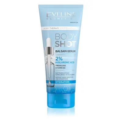 Eveline Cosmetics Body Shot 2% Hyaluronic Acid hloubkově hydratační balzám pro suchou pokožku 20