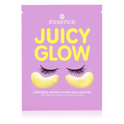 Essence JUICY GLOW BANANA oční maska na oční okolí 2 ks