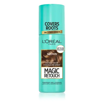 L’Oréal Paris Magic Retouch sprej pro okamžité zakrytí odrostů odstín Brown 75 ml