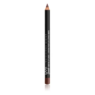 NYX Professional Makeup Suede Matte Lip Liner matná tužka na rty odstín 23 Club Hopper 1 g