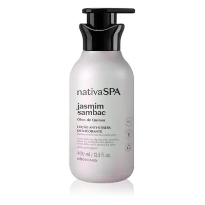 Nativa SPA Jasmine Sambac zklidňující tělové mléko 400 ml