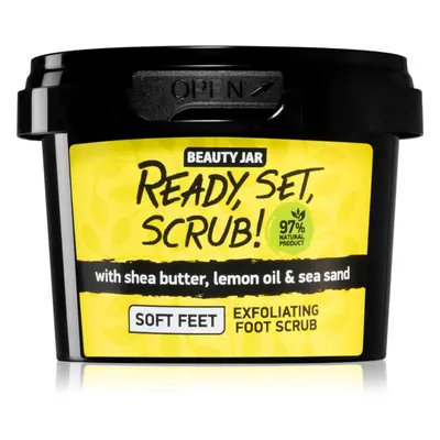 Beauty Jar Ready, Set, Scrub! cukrový peeling na chodidla 135 g