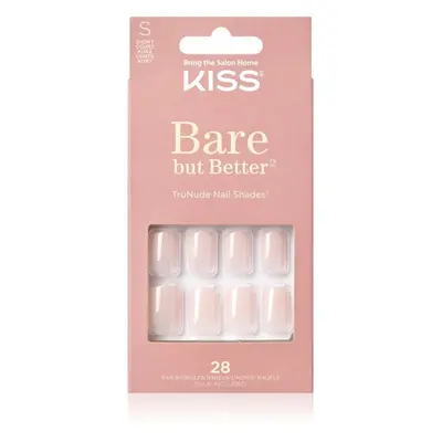 KISS Bare But Better Short umělé nehty 28 ks