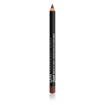 NYX Professional Makeup Suede Matte Lip Liner matná tužka na rty odstín 55 Cold Brew 1 g