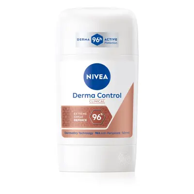 NIVEA Derma Dry Control tuhý antiperspirant 50 ml