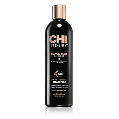 CHI Luxury Black Seed Oil Gentle Cleansing Shampoo jemný čisticí šampon 355 ml