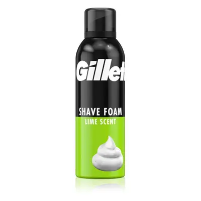 Gillette Lime pěna na holení pro muže 200 ml