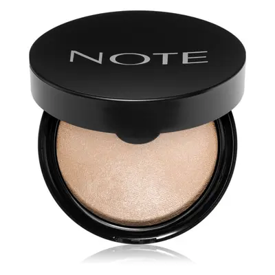 Note Cosmetique Baked Highlighter zapečený rozjasňovač odstín 01 Moonlight 10 g