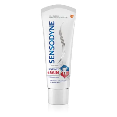 Sensodyne Sensitivity & Gum Whitening bělicí zubní pasta pro ochranu zubů a dásní 75 ml