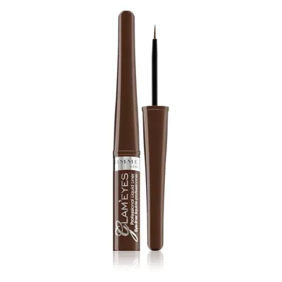 Rimmel Glam' Eyes tekuté oční linky odstín 002 Brown Velvet 3,5 ml