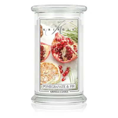 Kringle Candle Pomegranate & Fir vonná svíčka 624 g