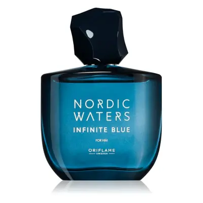 Oriflame Nordic Waters Infinite Blue parfémovaná voda pro muže 75 ml