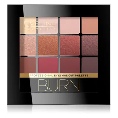 Eveline Cosmetics Burn paletka očních stínů 12 g