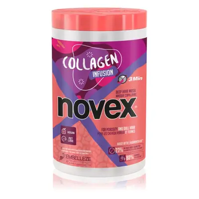 Novex Collagen Infusion posilující maska pro oslabené, poškozené vlasy a roztřepené konečky 400 