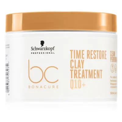 Schwarzkopf Professional BC Bonacure Time Restore jílová maska pro zralé vlasy 500 ml