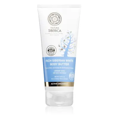 Natura Siberica Active Organics tělové máslo proti celulitidě 200 ml