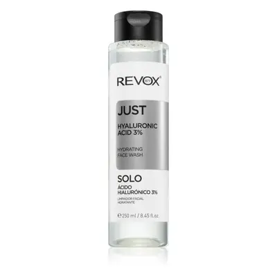 Revox B77 Just Hyaluronic Acid 3% hydratační čisticí gel na obličej 250 ml