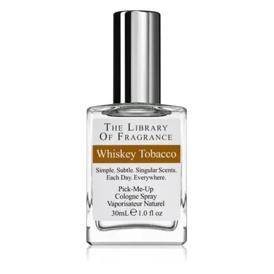 The Library of Fragrance Whiskey Tobacco kolínská voda pro muže 30 ml